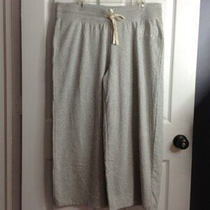 NWOT Gap "XL" Light Grey Wide Leg, Casual Sweat Pants, Athleticwear, Lounging